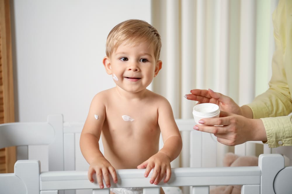 cuidados de la piel de bebés y niños