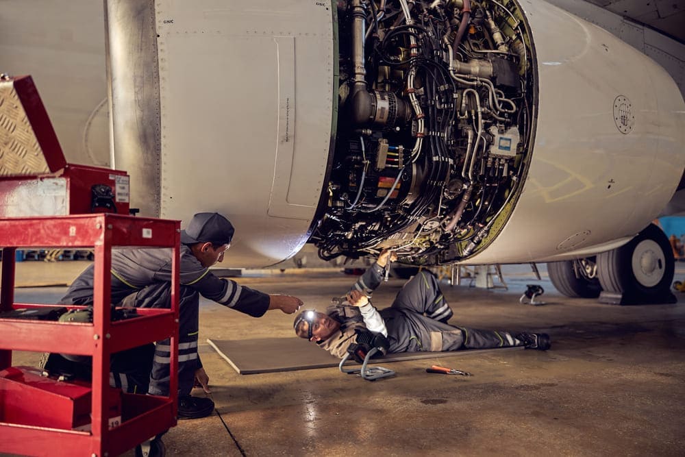 Mantenimiento de aviones