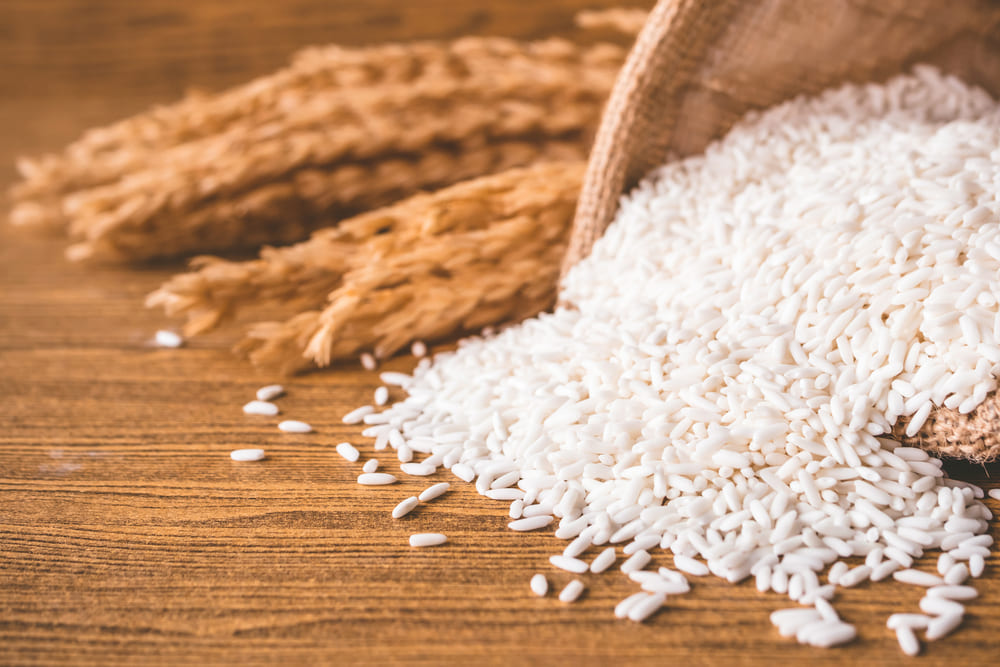 Consumo diario de arroz